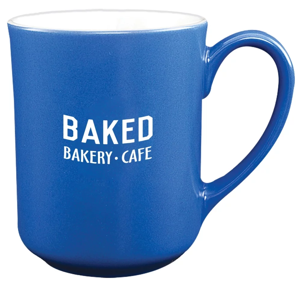 Max 19oz 2tone blue/white mug