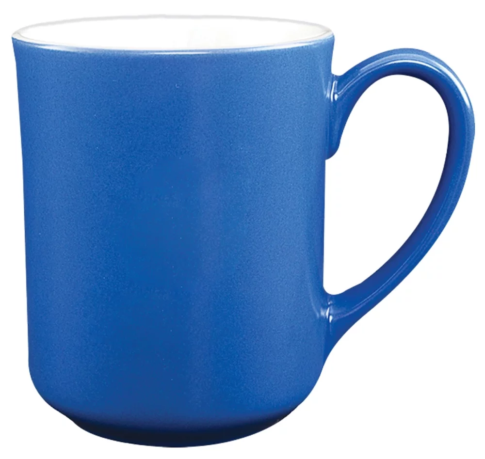Max 19oz 2tone blue/white mug