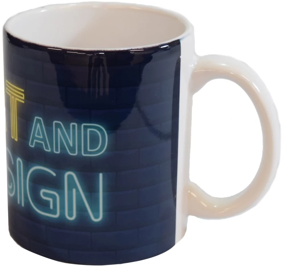La tasse de sublimation blanche Taylor 10.5oz complète