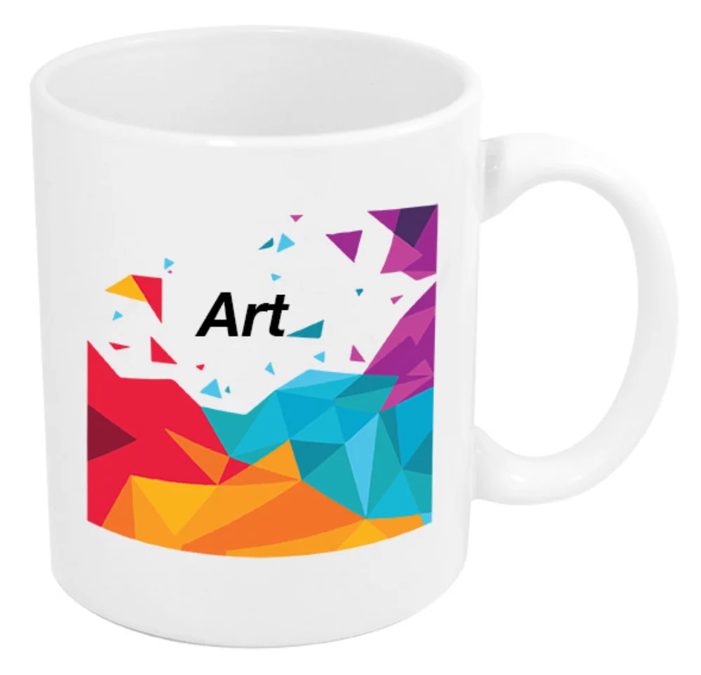 Tasse de sublimation blanche Taylor 10,5 oz