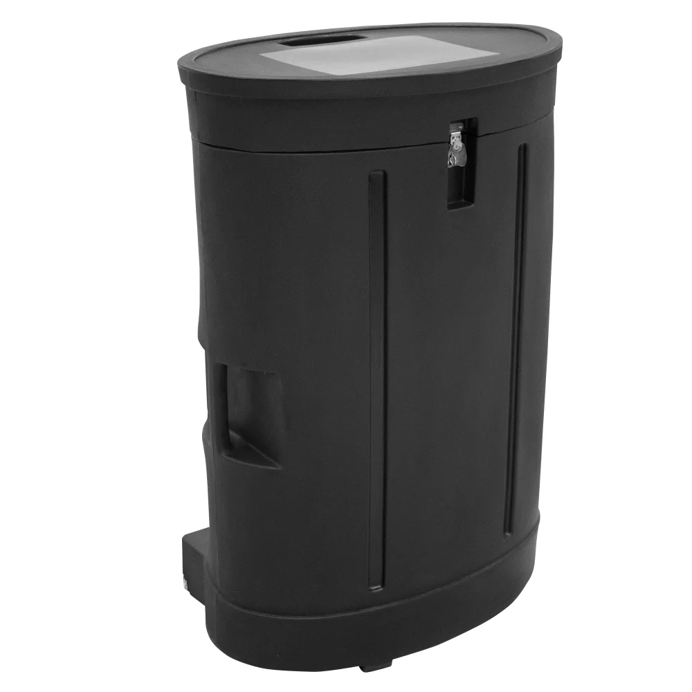 Valise ovale avec roues