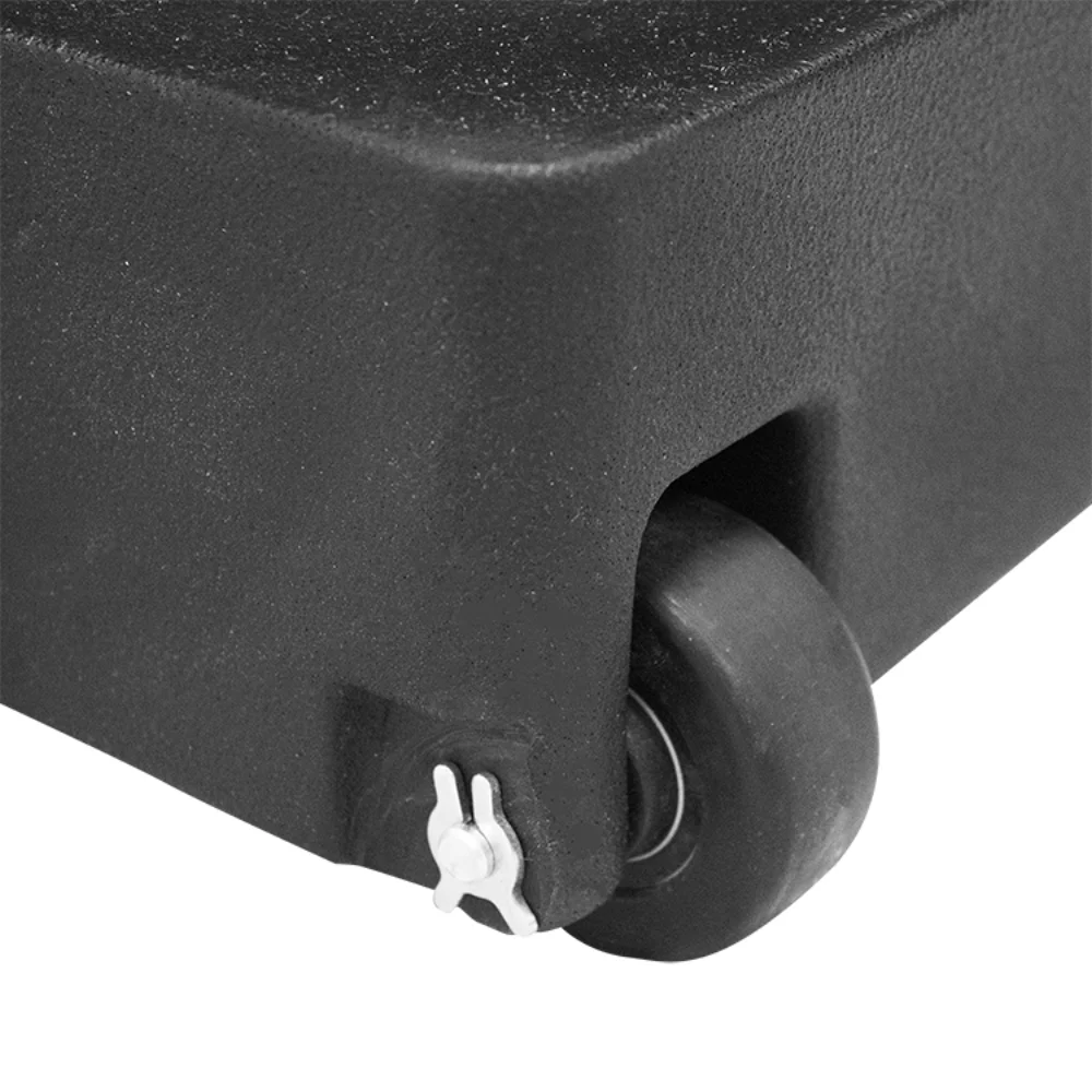 Valise ovale avec roues