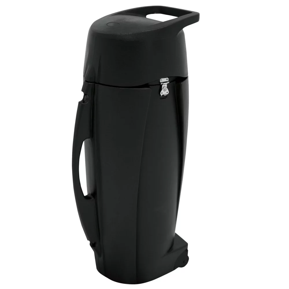 Valise rigide ronde avec roues