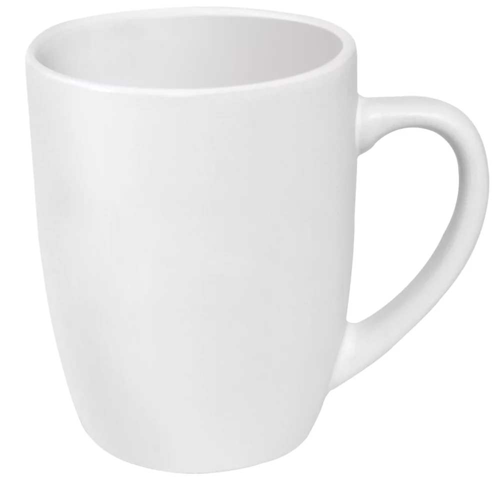 Cottager 12oz matte white mug