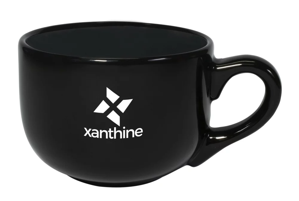 Tasse en céramique noire Churchill Latte 16oz