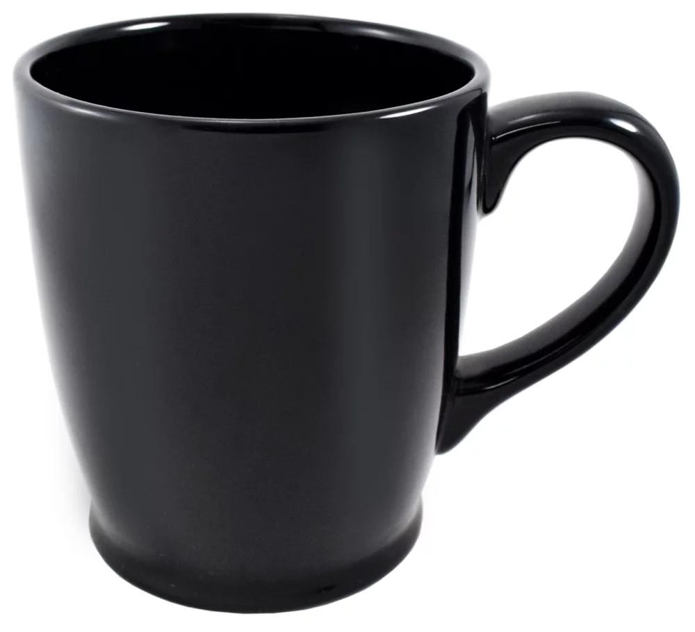Kona 16oz black mug