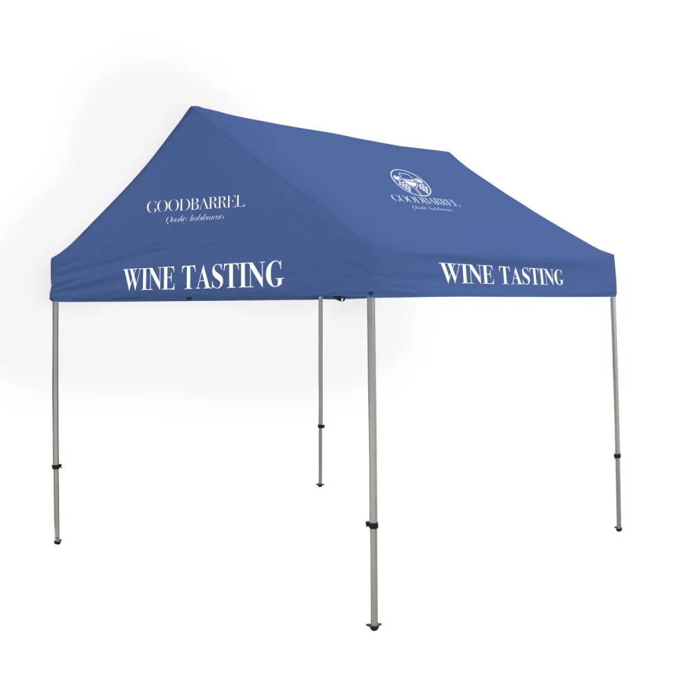 10' Gable Tent Kit (Full-Color Imprint, 4 Locations)