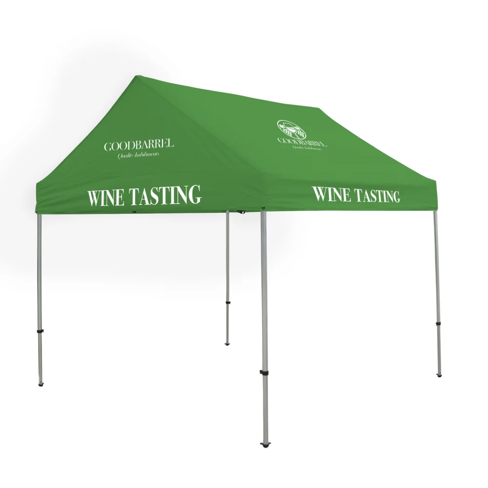 10' Gable Tent Kit (Full-Color Imprint, 4 Locations)