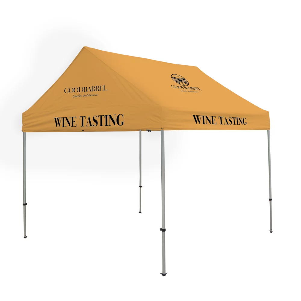 10' Gable Tent Kit (Full-Color Imprint, 4 Locations)
