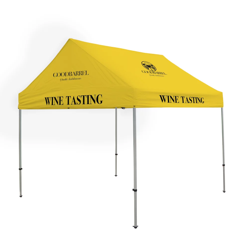 10' Gable Tent Kit (Full-Color Imprint, 4 Locations)