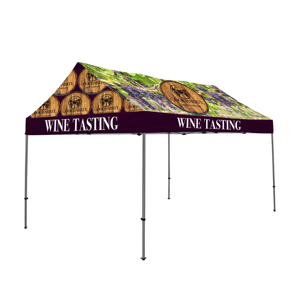 10' x 15' Gable Tent Kit (Dye Sub Full-Color Full-Bleed)