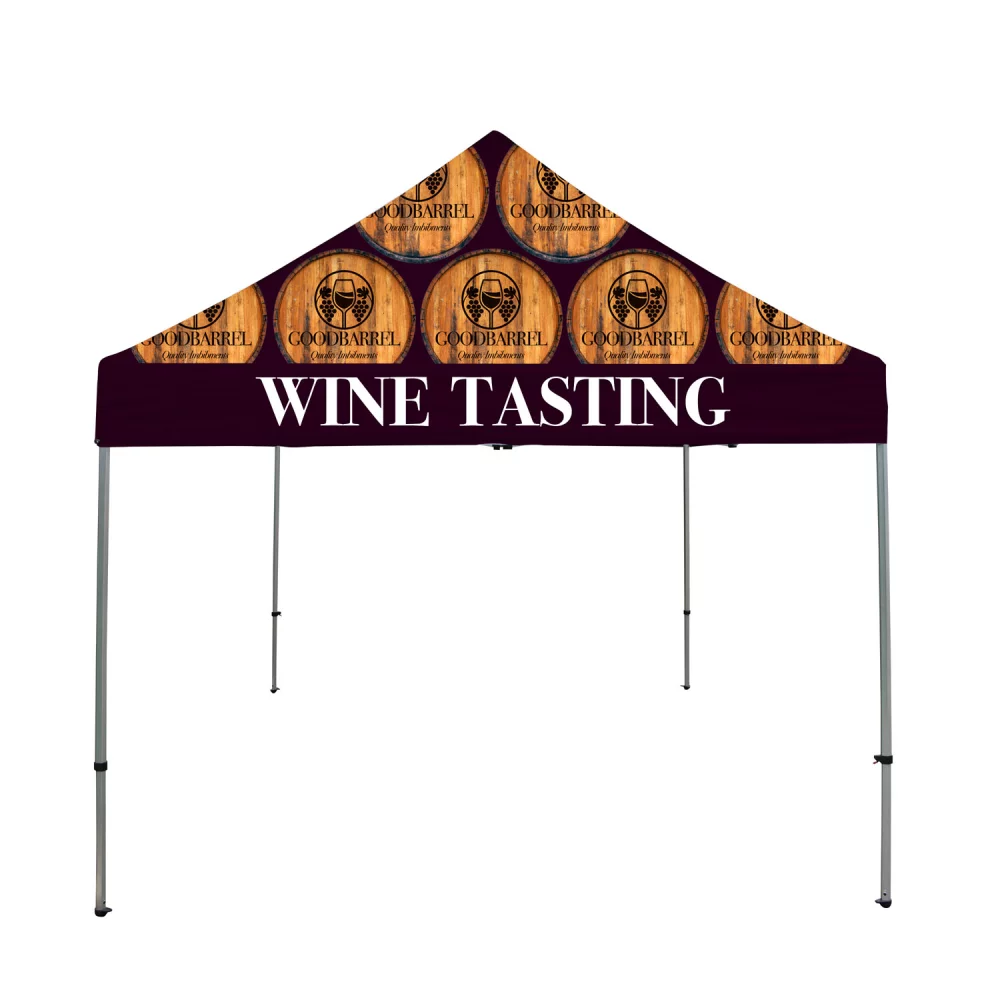 Kit de tente à pignon 10' x 15' (teinture sublimée en couleur pleine)