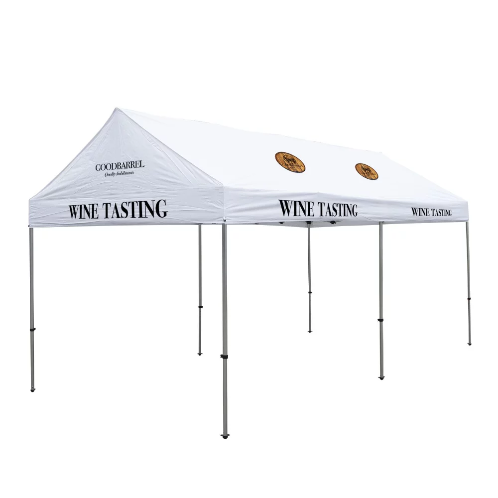 10' x 20' Gable Tent Kit (Full-Color Imprint, 11 Locations)