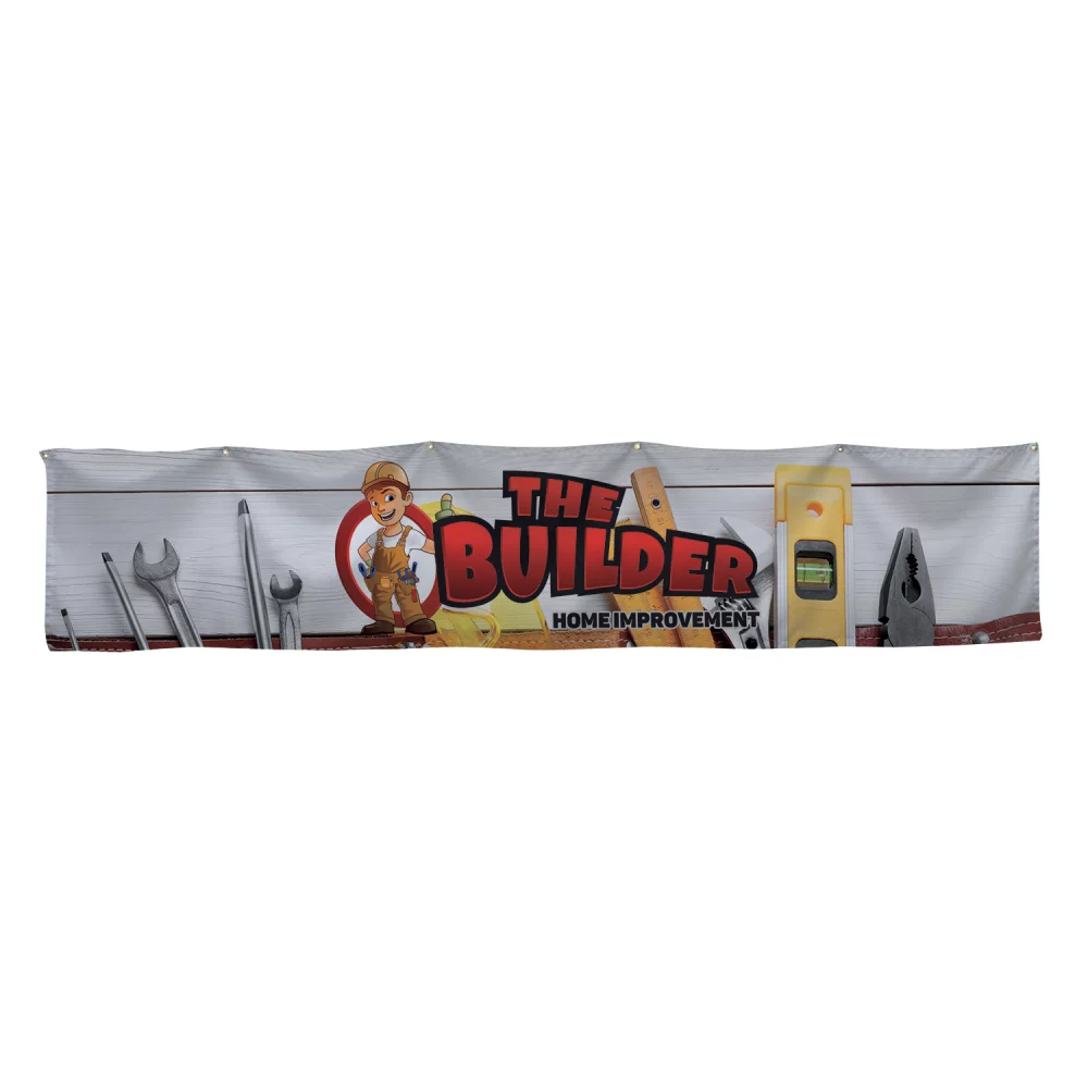 Kit de tête de tuyau et de rideau de 120 po de largeur sur 24 po de hauteur.