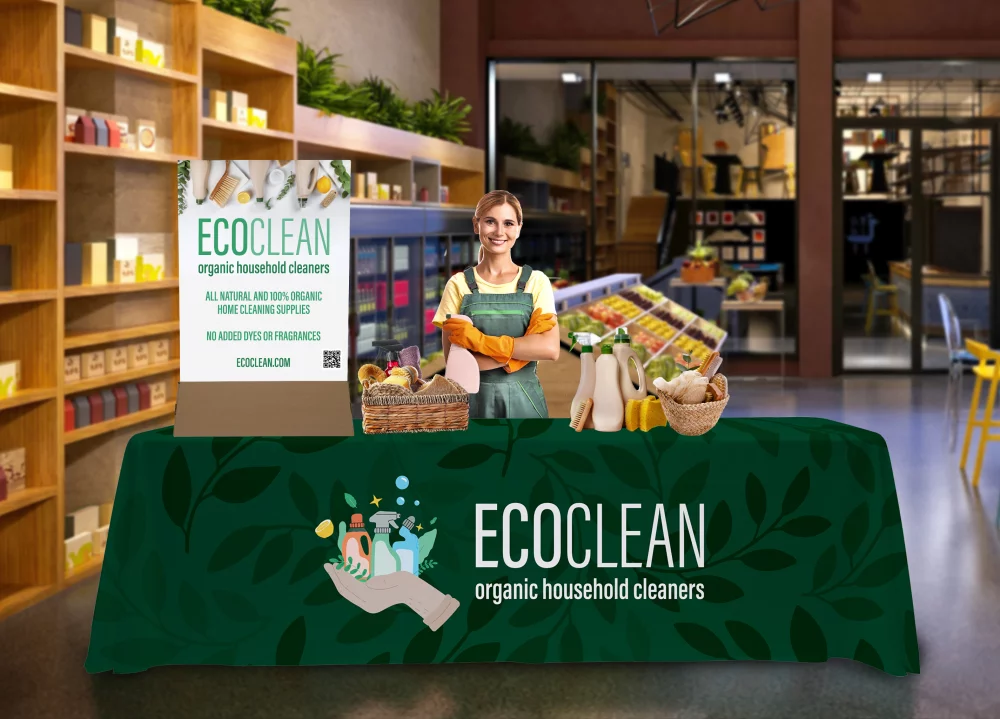 Kit d'affichage de table Enviro Board de 24 po de large (double face)