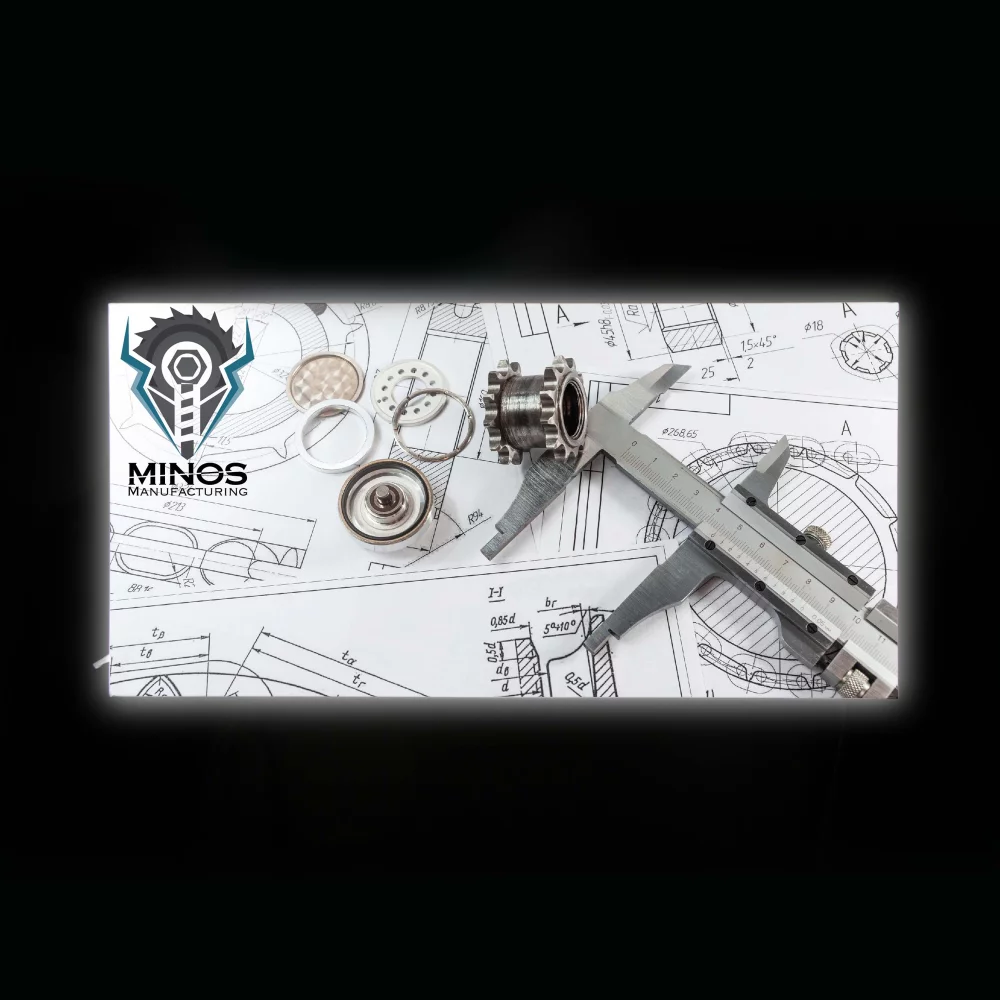 Kit de montage mural standard SEG Glo de 30" x 60"