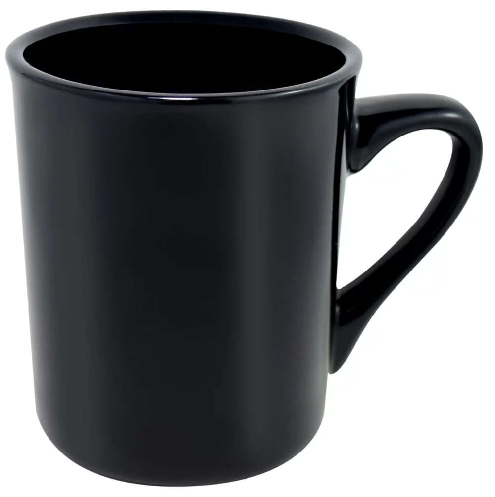Tasse noire de 10 oz de l'Ohio