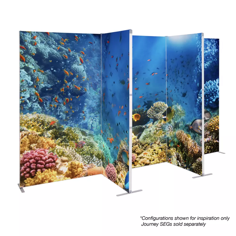 Ensemble de connecteurs en T pour affichage SEG Journey