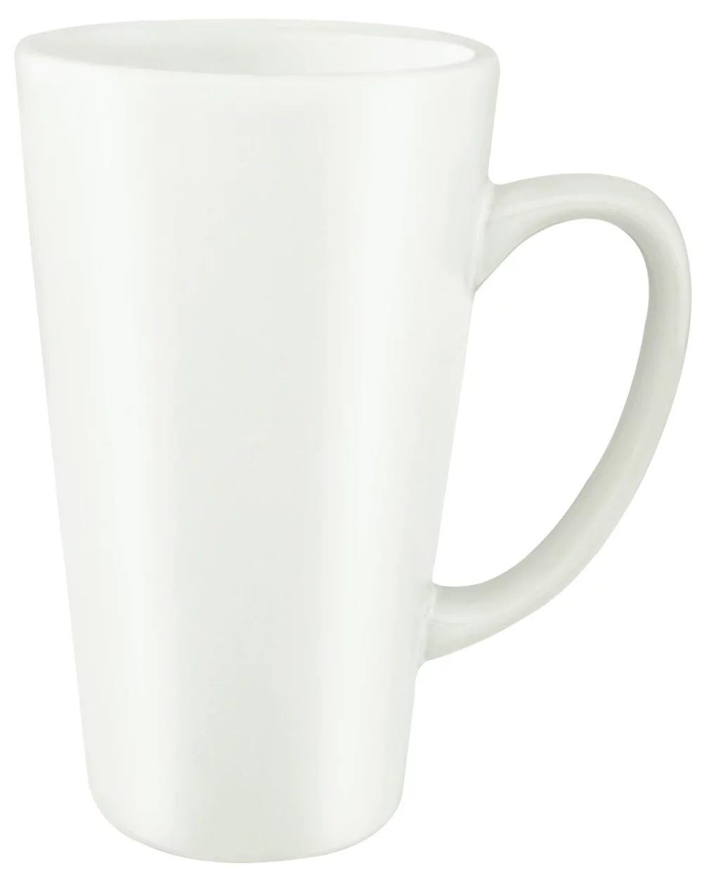 Grande tasse blanche de 16 onces pour café
