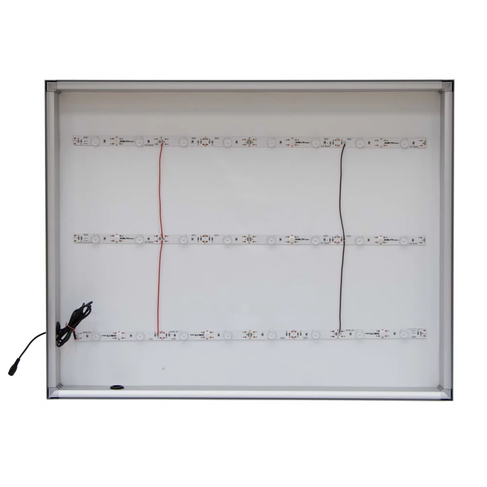 22" x 28" Standard SEG Glo Wall Mount Hardware