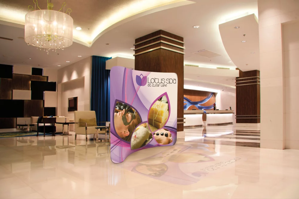 Kit d'affichage au sol EuroFit 8' Bow