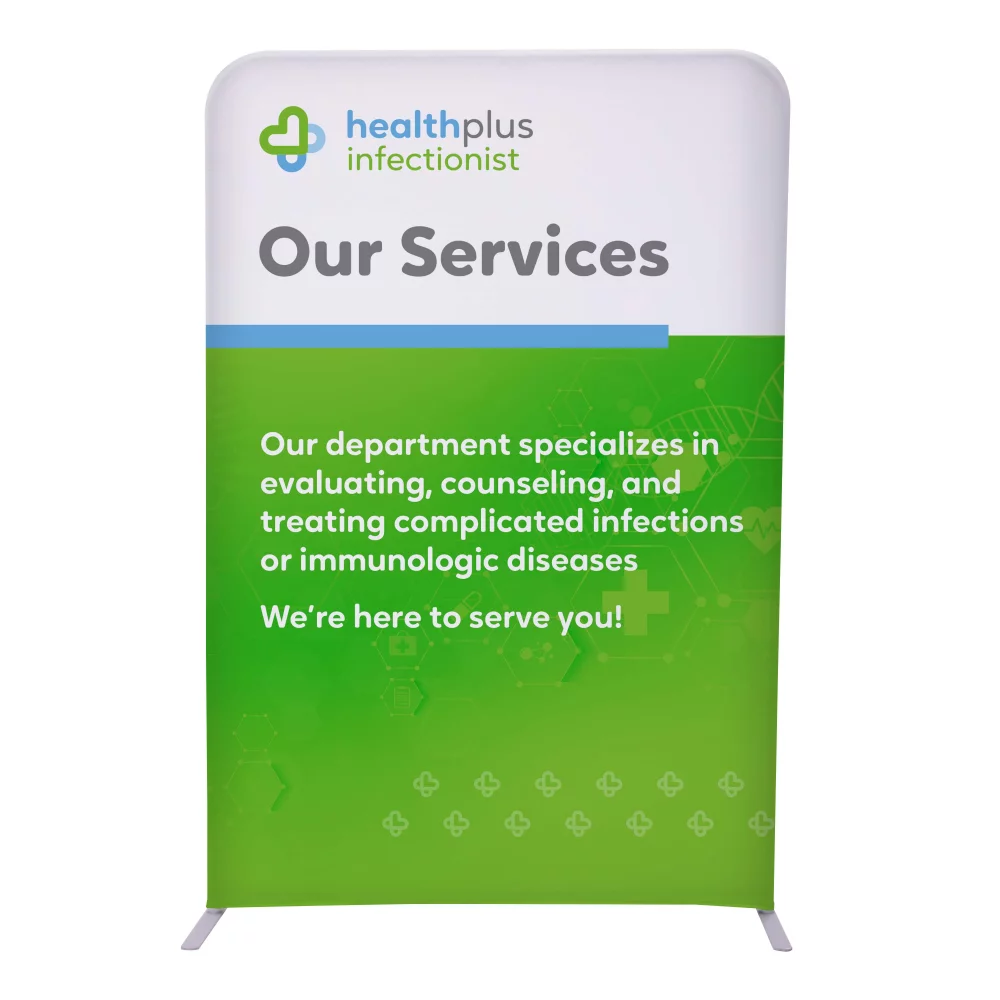 4'W x 72"H EuroFit Straight Wall Kit