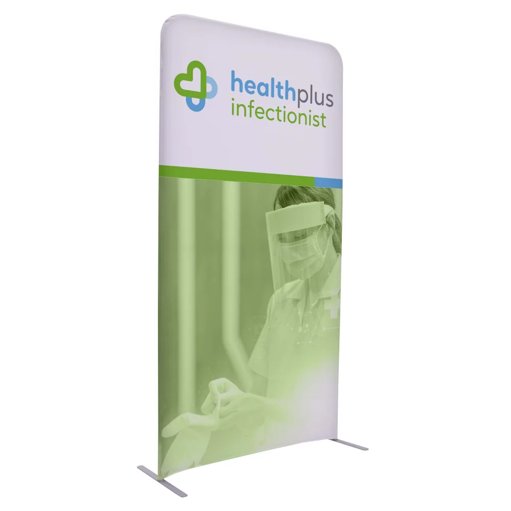 Kit de mur droit EuroFit de 4' de largeur x 90" de hauteur.