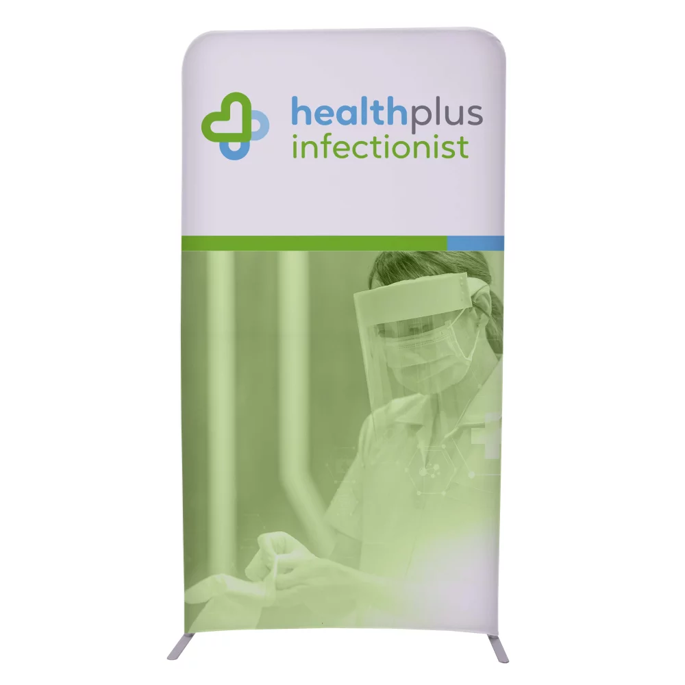 Kit de mur droit EuroFit de 4' de largeur x 90" de hauteur.