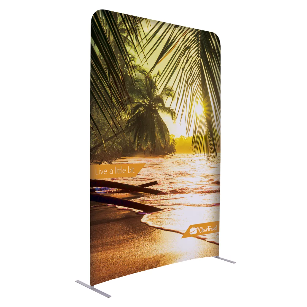 Kit de mur droit EuroFit de 5' de largeur x 90" de hauteur.