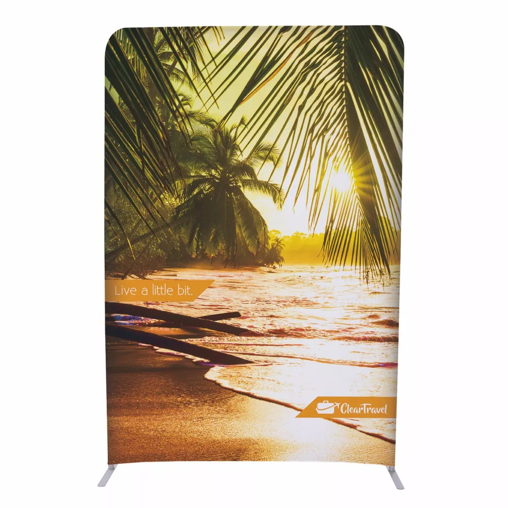 Kit de mur droit EuroFit de 5' de largeur x 90" de hauteur.