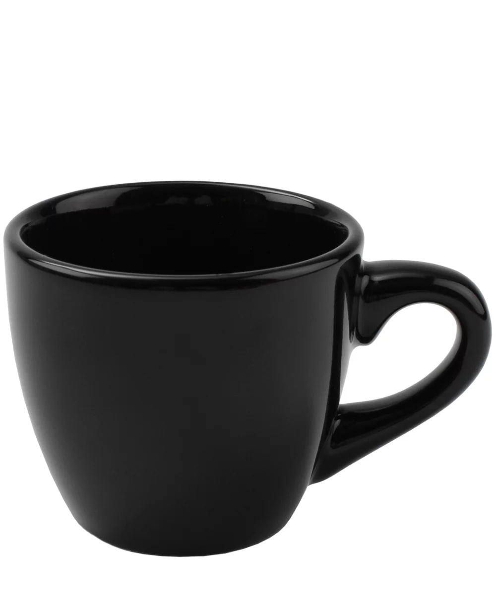 Tasse à expresso Piccolo 3,5 oz noir vitrifié