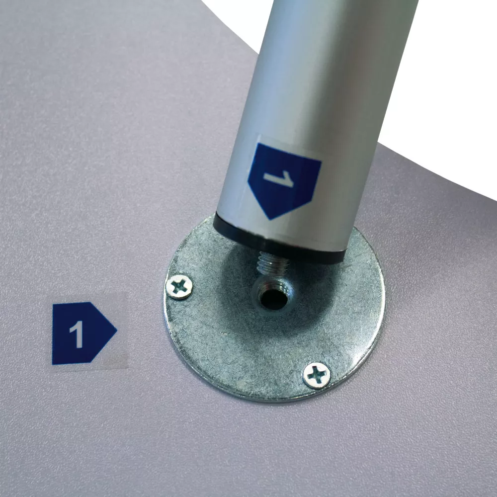 Impress Oval Counter Hardware