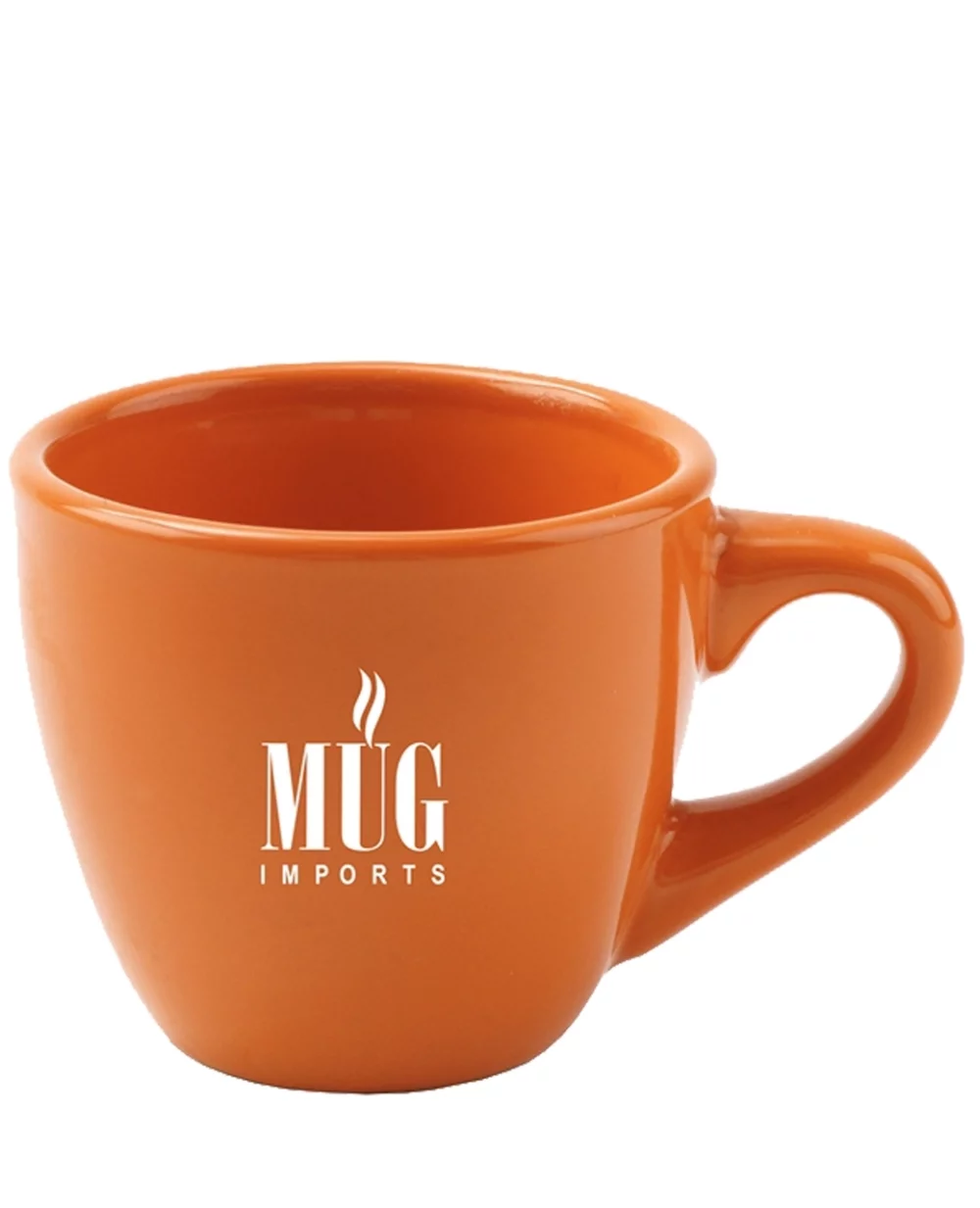 Tasse à expresso Piccolo 3,5 oz orange vitrifiée