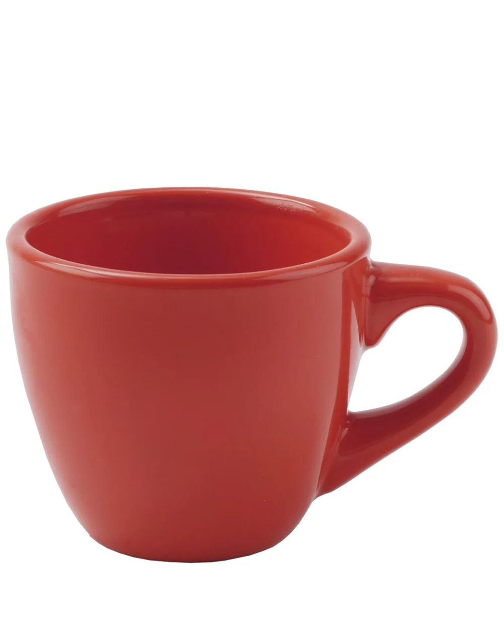 Piccolo espresso mug 3.5oz red vitrified