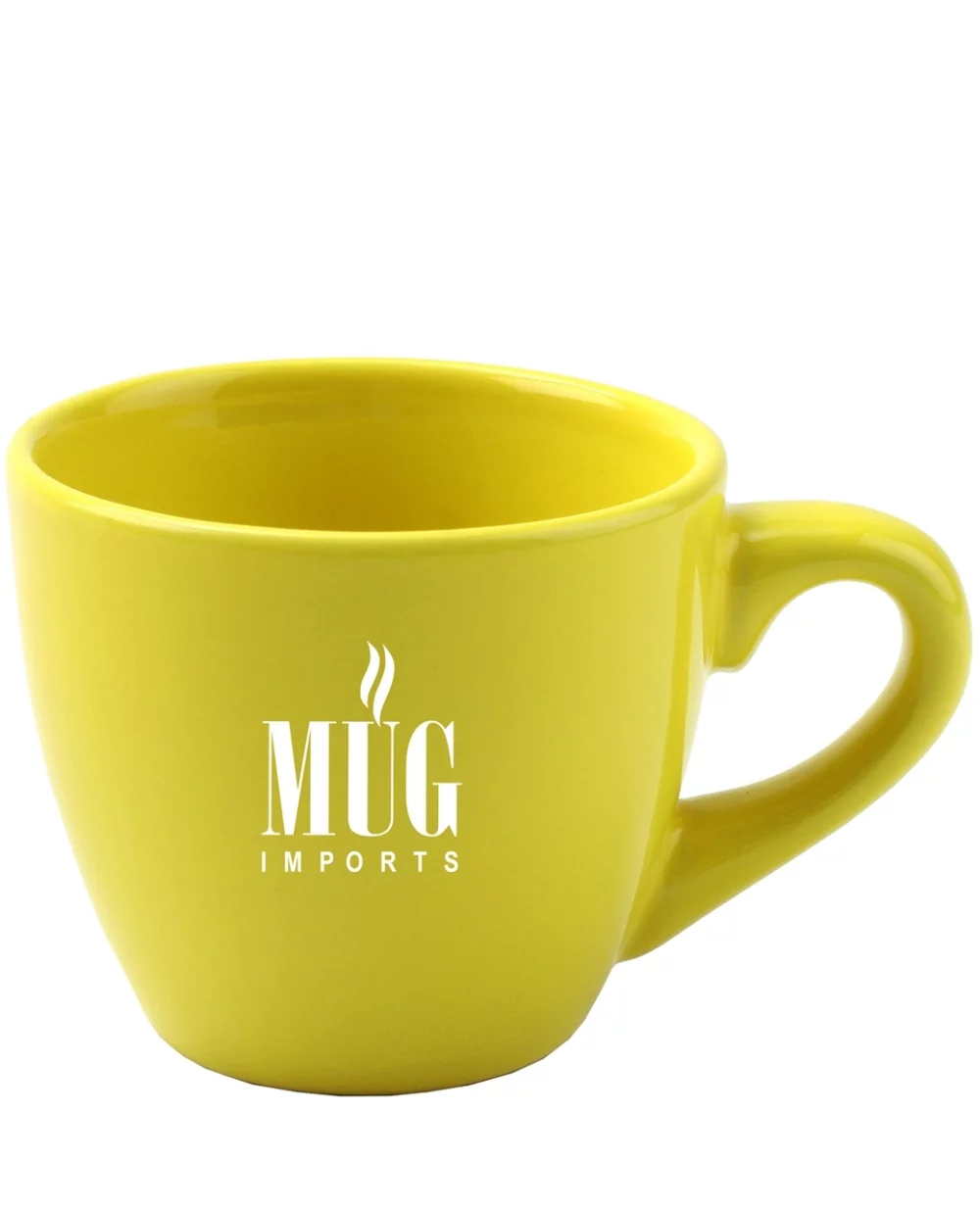 Tasse à expresso Piccolo 3,5 oz jaune vitrifié