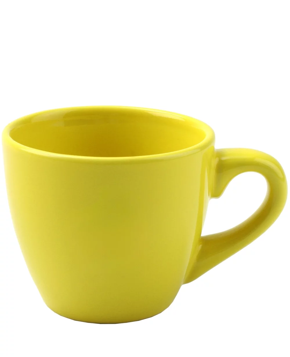 Tasse à expresso Piccolo 3,5 oz jaune vitrifié