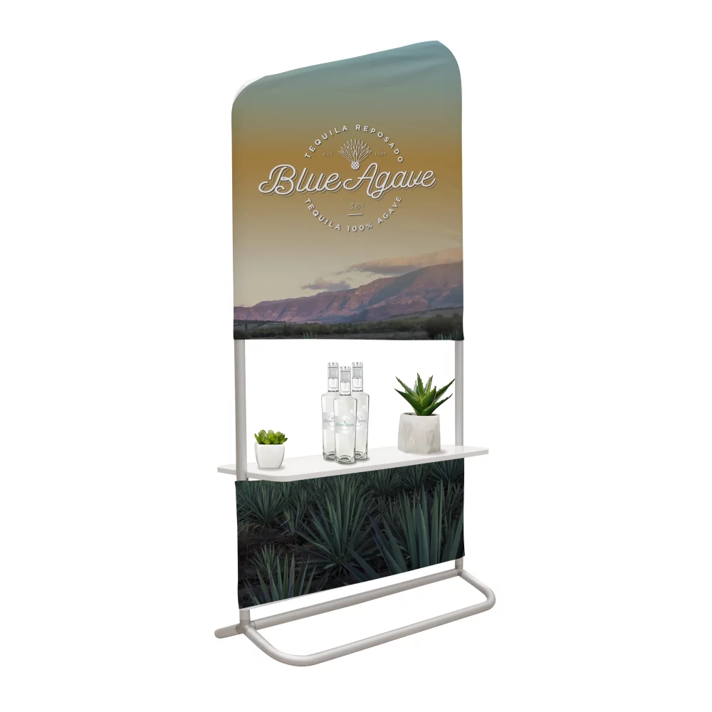 3' x 71" EuroFit Evolution Étagère inférieure inclinée murale