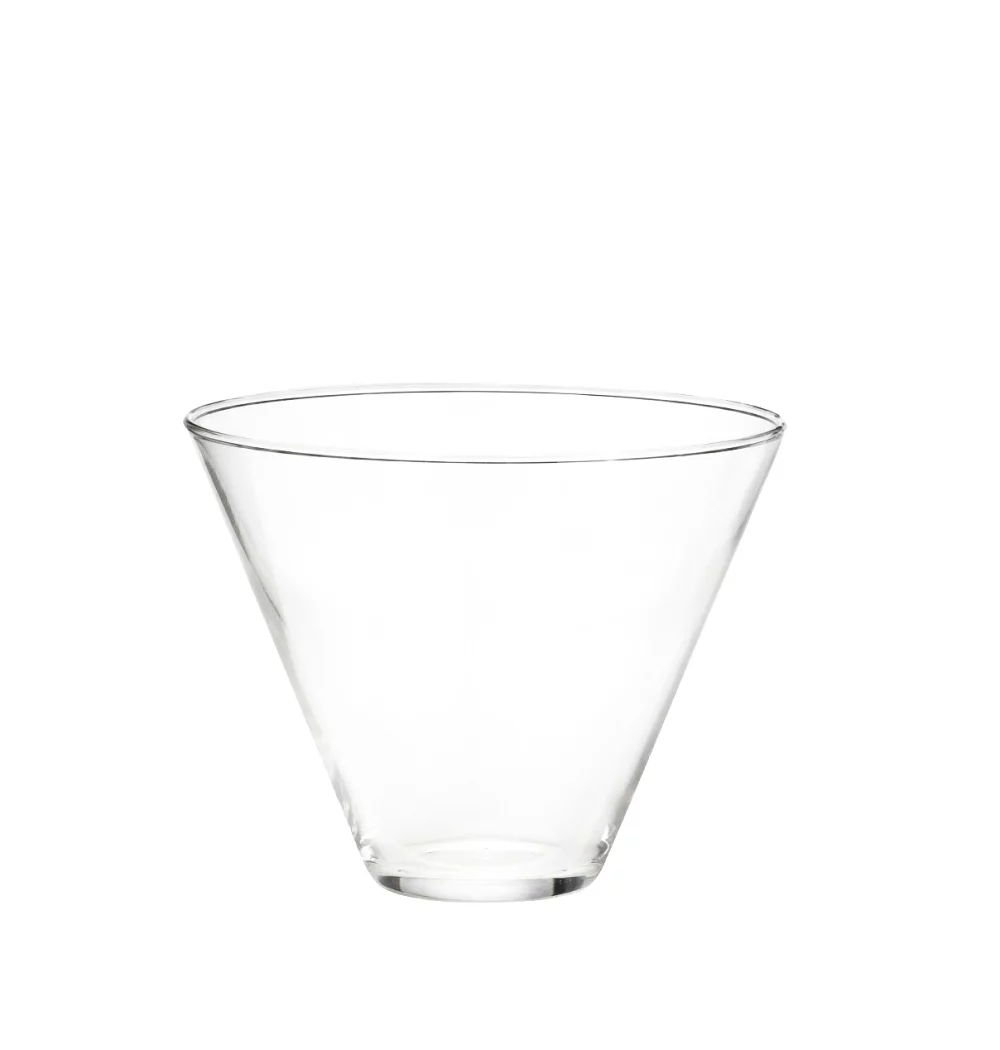 Martini sans pied en verre clair de 13,5 oz.