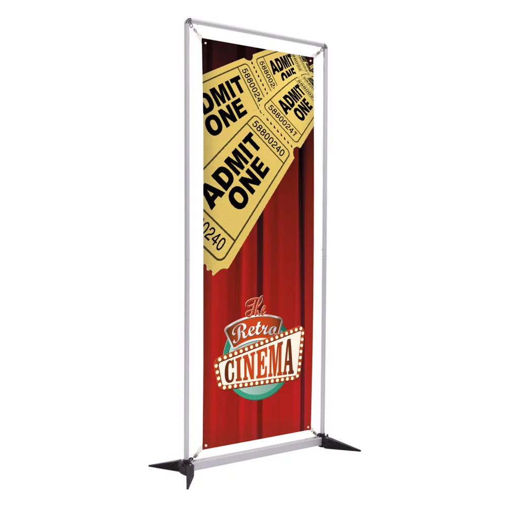 3' FrameWorx Display (1-Sided, No-Curl Opaque)