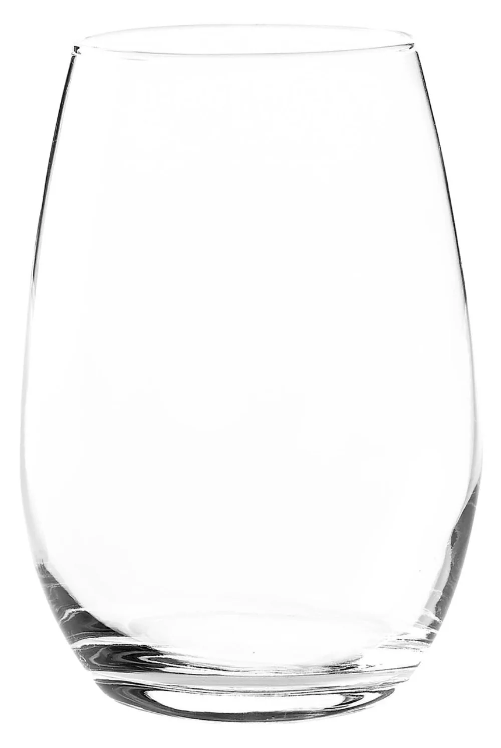 Lyon 19oz stemless glasss, set of 4 in a Midnight gift box