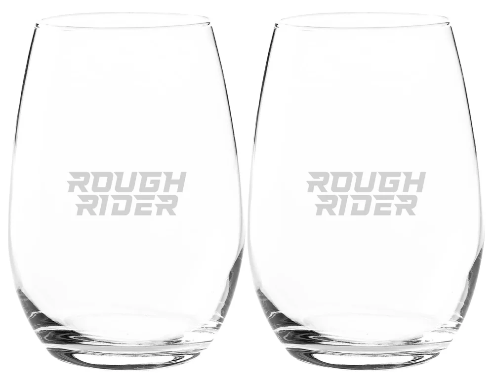 Lyon 19oz stemless glass, set of 2 in a Mystique gift box