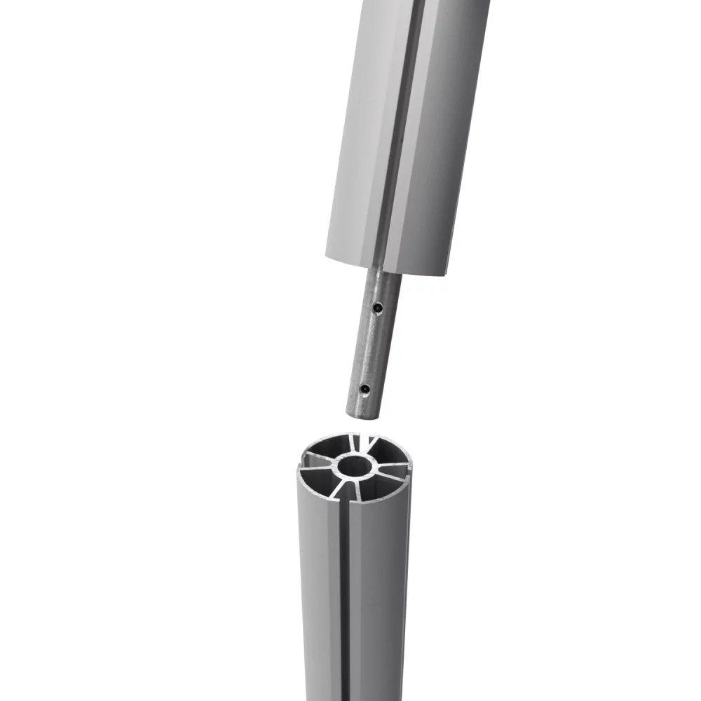 Flex Banner Display Single-Banner w/Lit Rack Hardware