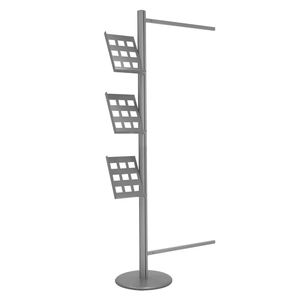 Flex Banner Display Single-Banner w/Lit Rack Hardware