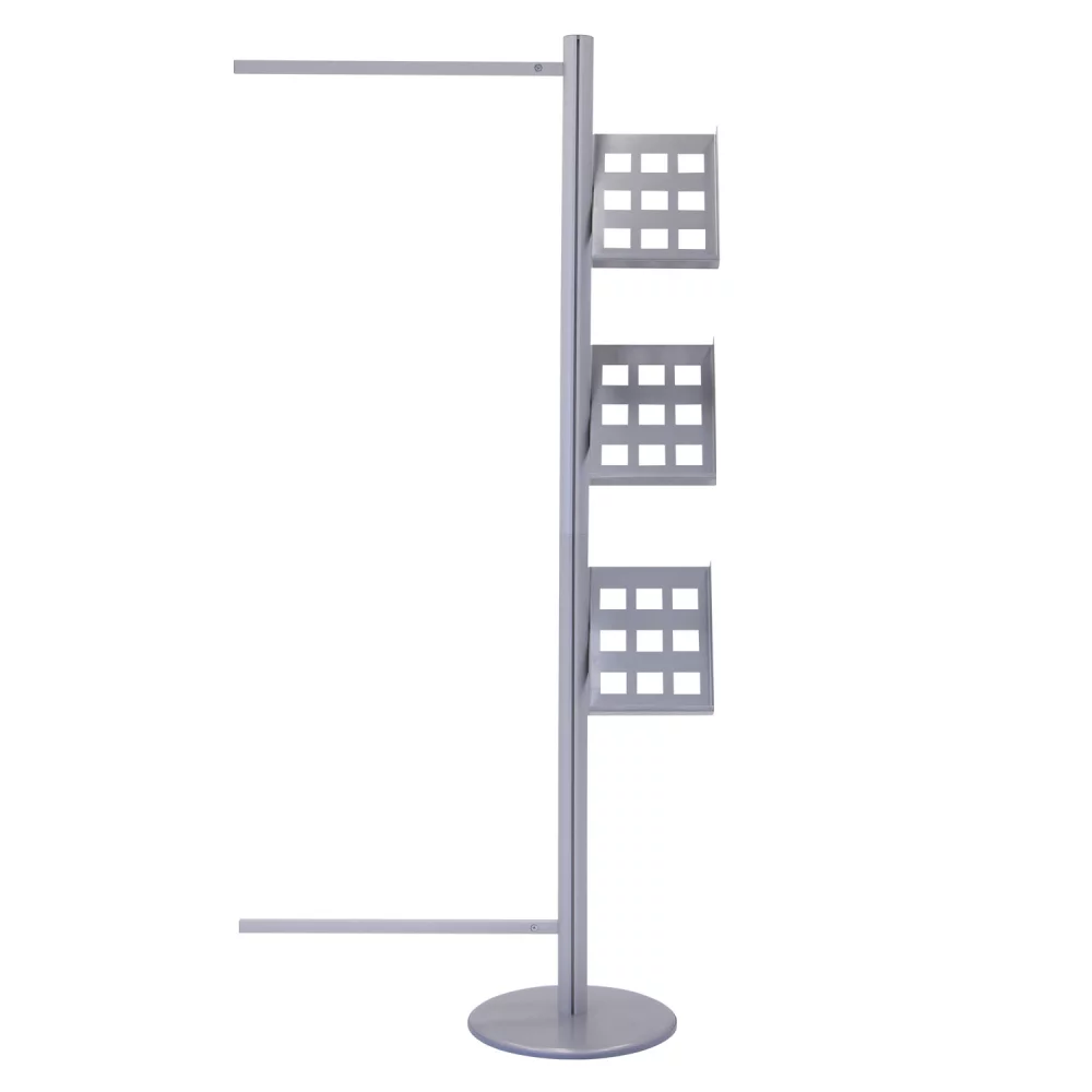 Flex Banner Display Single-Banner w/Lit Rack Hardware