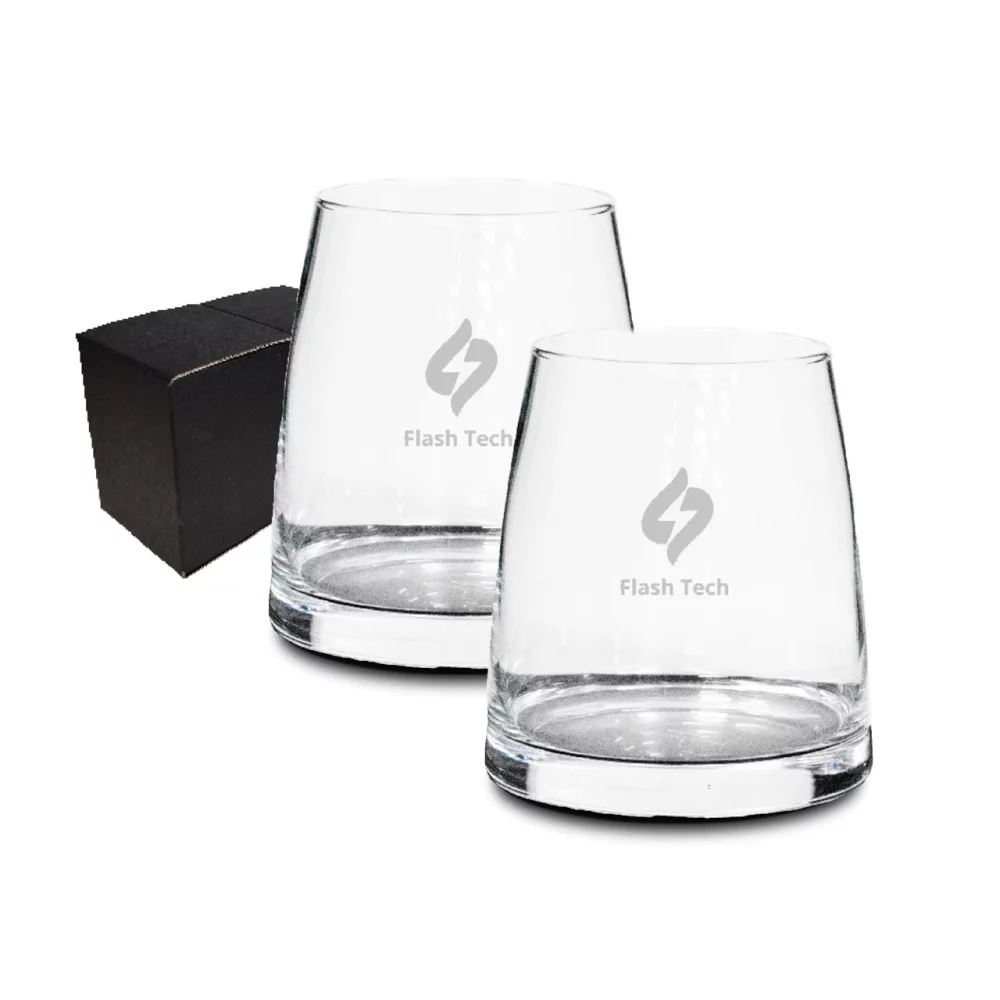Chef & Sommelier Aska O/F 12.9oz stemless, set of 2 in a Mystique gift box