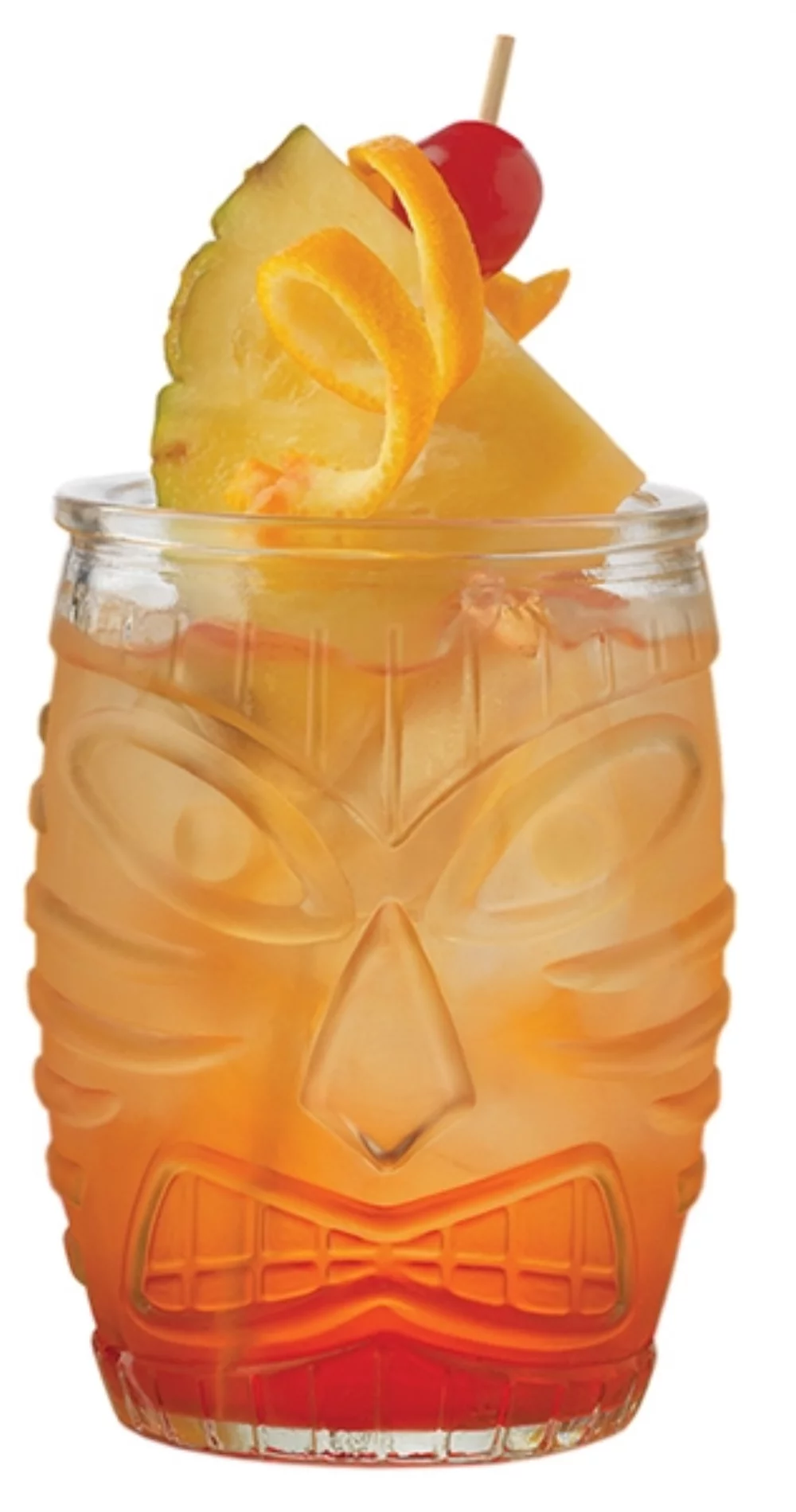 Verre clair Tiki de 16 oz