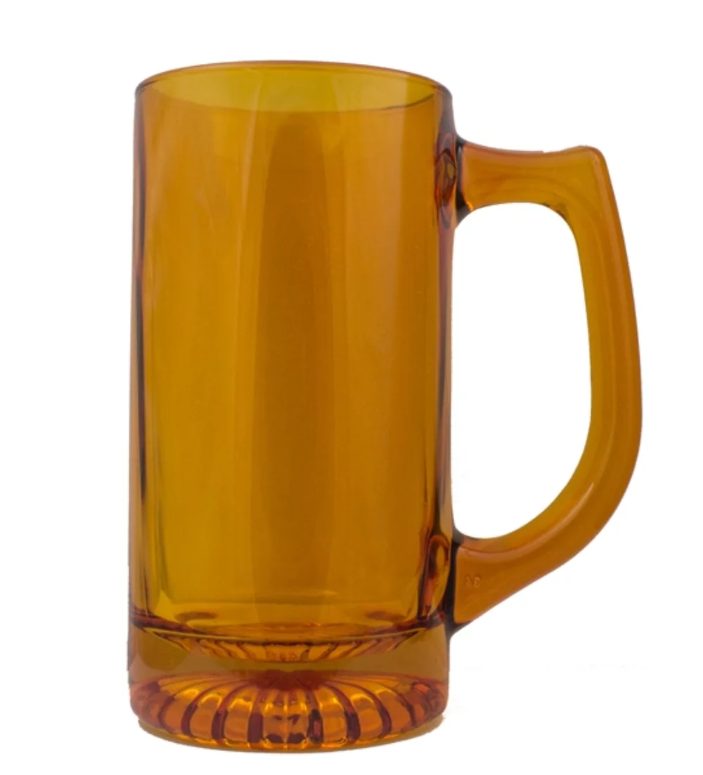 Mug de sport en verre de couleur topaze de 13 oz