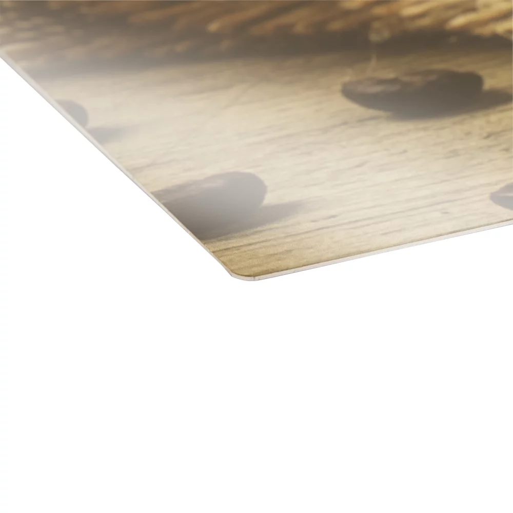 Impression en aluminium de 8 po x 24 po avec kit de sublimation de teinture et montage d'ombre.