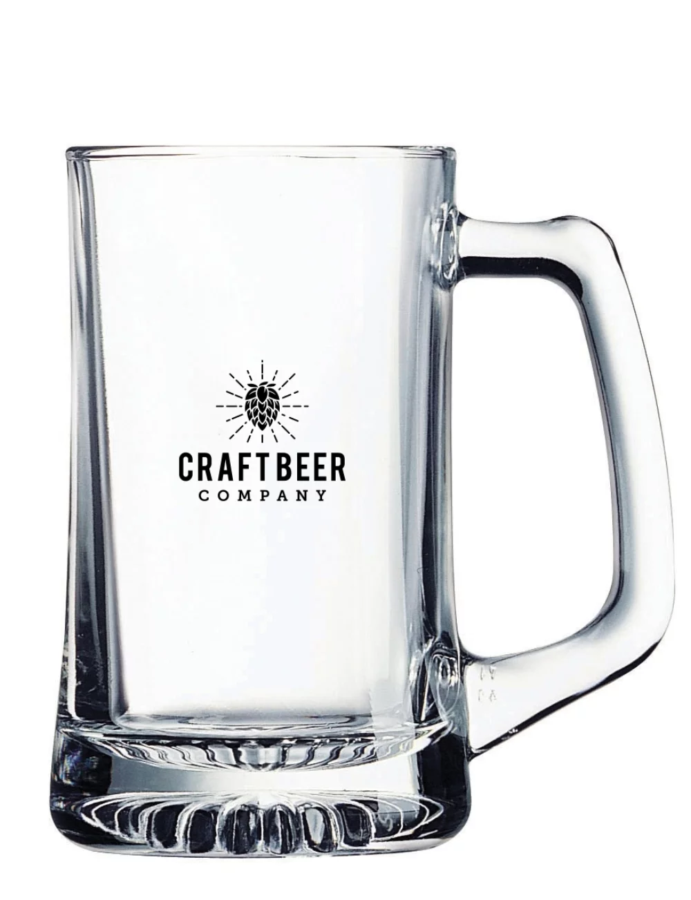 Verre clair Rockstar Stein de 15 oz - Emballage en vrac/Palette