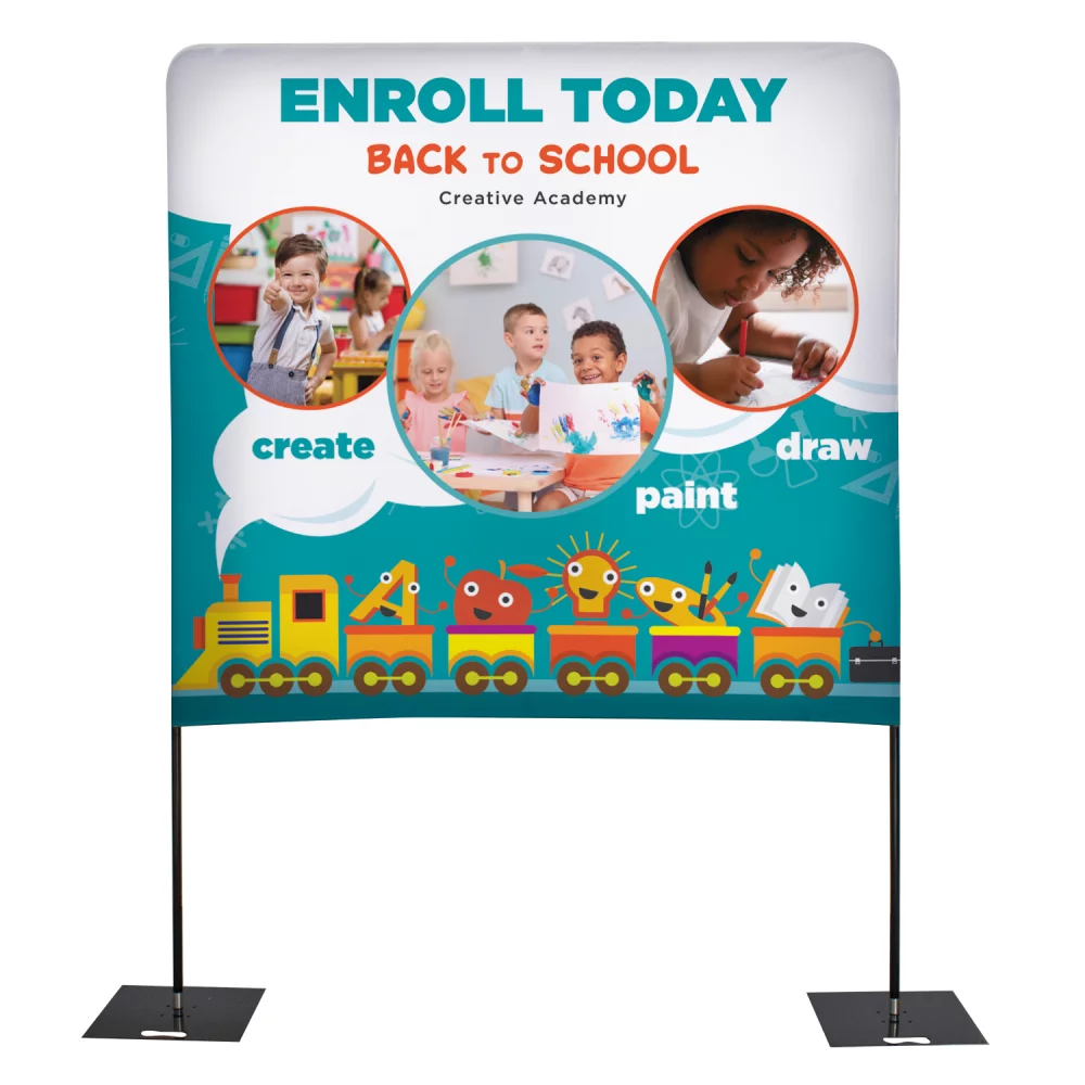 6' Over-the-Top Display Kit (Tall Back Wall)